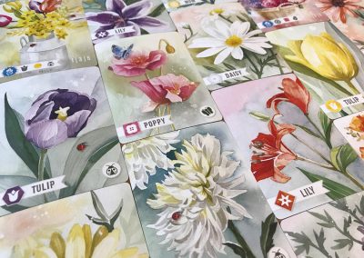 Flower Cards for Miles with Floriferous
