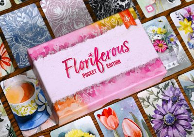 Floriferous: Pocket Edition Box and Components